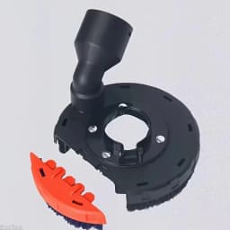 100/115/125/150 Angle Grinder Dust Cover Surface Grinding Cutting Dust Shroud Concrete Stone Dust Collection Cover