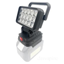 For Makita 18V Li-ion Battery Tool Accessories 15 Beads LED Working Light Lamp Flashlight Torch Spotlight Emergency Tool Light