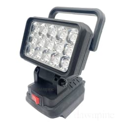 For Makita 18V Li-ion Battery Tool Accessories 15 Beads LED Working Light Lamp Flashlight Torch Spotlight Emergency Tool Light