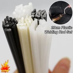 20cm Plastic welding rod Set ABS/PP/PVC/PE Weld Sticks for 5X2mm Car Bumper Repair Soldering Accessories Hot Air Gun Welder Kit