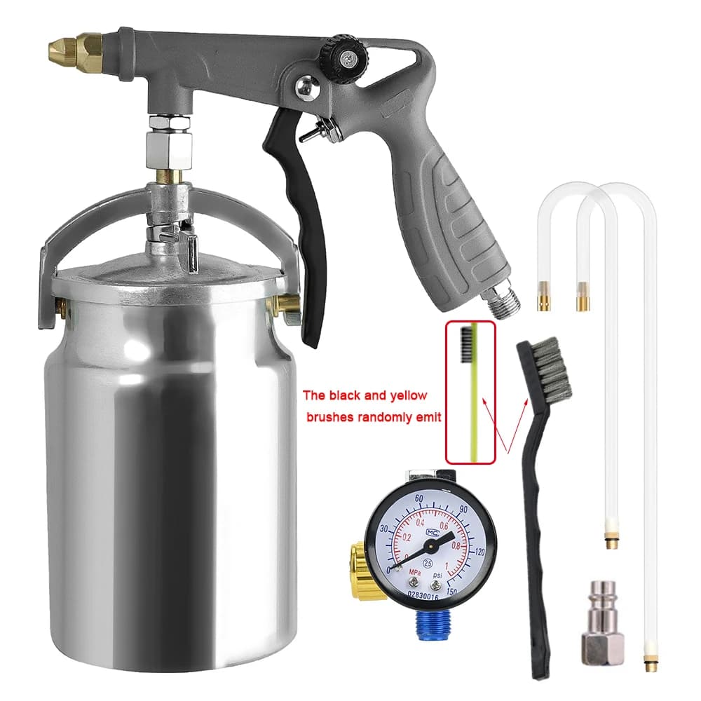 Automotive Chassis Armor Glue Spray Gun DO-15 Pneumatic Anti Rust Gun With Particle Spray Gun