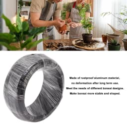 Black Bonsai Aluminum Training Wire 3.5mm 500g Flexible Shaping Wire Good Fixation Effect Gardening Landscape Plant Accessories
