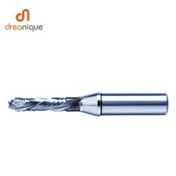 Dreanique 1pc Composite Flute with ChipBreaker Carbide Milling Cutter For Hard Wood Laminated Panel,TCT Compression Router Bit