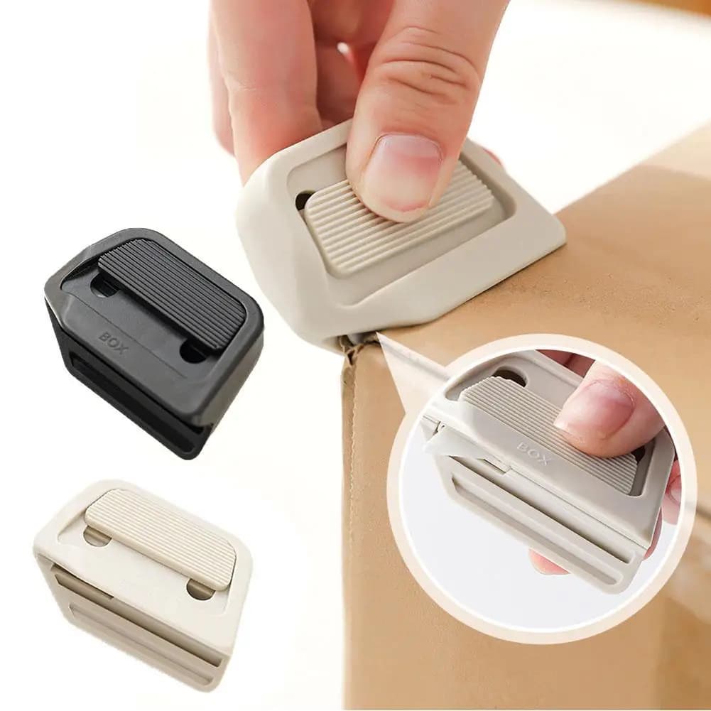 New Portable Ceramic Parcel Opener Automatic Rebound Unpacking Tool Magnetic Package Openers Anti-stick Seal Package Breaker