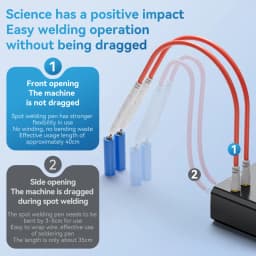 Awithz UK1 Portable Battery Spot Welder DIY Mini Welding Machine 18650 Lithium Battery Pack Welding Tool 6000mah Weldable 0.5mm