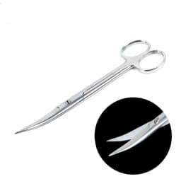 10cm/11.5cm/13cm/14cm/16 cm Animal Veterinary Vet Medical Stainless Steel Surgical Scissors Straight curved Tip Haircut Scissors