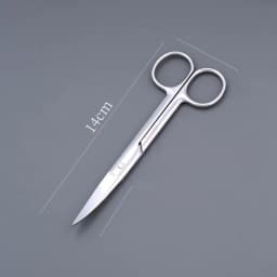 10cm/11.5cm/13cm/14cm/16 cm Animal Veterinary Vet Medical Stainless Steel Surgical Scissors Straight curved Tip Haircut Scissors