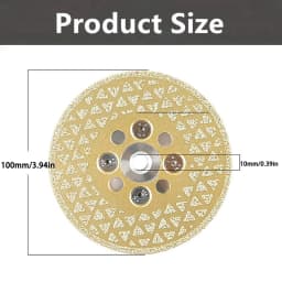 M14 M10 Diamond Grinding Wheel Saw Blade Cutting Disc For Sharpener Porcelain Tile Marble Granite Diameter 80 100mm Angle 1 PC