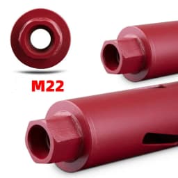 32-83mm Diamond Core Drill Bit Concrete Perforator Masonry Wall Drilling Tools Brocas M22 Thread Interface Dropshipping