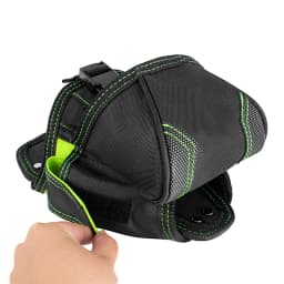JAKAH Durable Large Compartment Electrician Tool Bag Waist Tool Belt Bag Drill Holster Electrician Pouch HL060
