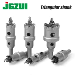 1 Pc 5A Carbide Tip TCT Drill Bit Hole Saw 12-150mm Drill Bit Set Hole Saw Cutter For Stainless Steel Metal Alloy Drilling