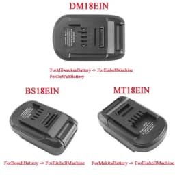 MT18EIN DM18EIN BS18EIN Adapter Converter for Makita for DeWalt for Milwaukee for Bosch Li-ion Battery for Ein Lithium Tool