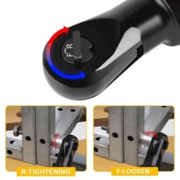 Electric Ratchet Wrench 220N.M Cordless Driver 3/8'' Impact Removal Screw Nut Repair Power Tools for Dewalt 18V 20V Battery