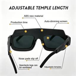 Automatic Dimming Welding Glasses Argon Arc Welding Solar Goggles Special Anti-glare Glasses Tools for Welders Automatic Dimming