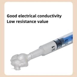 0.2/0.3/0.4ml Silver Conductive Adhesive Glue Conduction Paint Connectors Board Paste Wire Electrically For Pcb Rubber Repair
