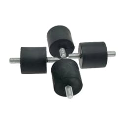 4Pcs M6/M8 Rubber Foot Pad Anti-Vibration Screw-Type Buffer for Air Rubber Vibration Mount Air Accessories
