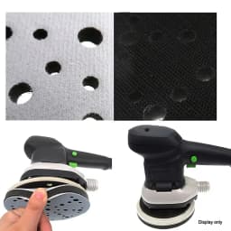 6Inch 150mm 49-Hole Soft Sponge Interface Pad For Sanding Pads Hook Loop Sanding Discs Sander Backing Pads Buffer