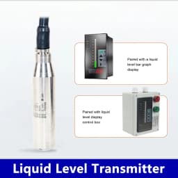 Level Sensor TL-136 Liquid Level Transmitter Water Level Sensor Detector 12-32VDC 4-20mA Signal Output Liquid Sensor