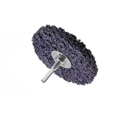 50/75/100mm Coral Stripe Disc 6mm Shank Cleaning Strip Wheel  Drill Rotating Grinding Tool for Metal Rust Removal Deburring 1Pc