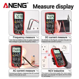 19999 Counts Digital Multimeter True Rms Multimeters AC/DC Current Meter Voltimetro Profesional Voltage Tester ANENG AN870