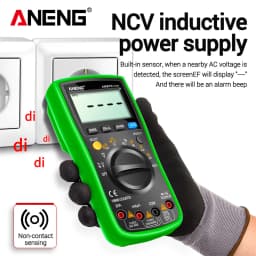19999 Counts Digital Multimeter True Rms Multimeters AC/DC Current Meter Voltimetro Profesional Voltage Tester ANENG AN870