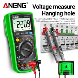 19999 Counts Digital Multimeter True Rms Multimeters AC/DC Current Meter Voltimetro Profesional Voltage Tester ANENG AN870