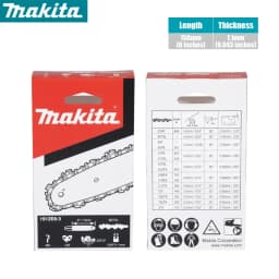 MAKITA 1912E8-3 Chainsaw Chain 150MM / 6" Replacement Saw Chain Guide Rail 80TXL for DUC150 UCO29G
