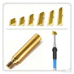 Spade-Shaped Soldering Iron Tip 10.5-40mm Width, Suitable for 936-937-8898-8586-888D Series Soldering Iron Welding Tools