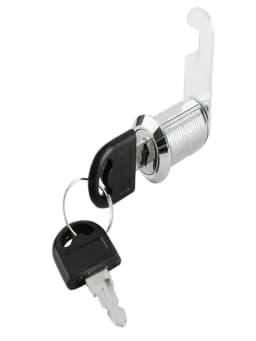 16/20/25/30mm Cam Lock Set Door Cabinet Mailbox Drawer Cupboard Locker Etc,It Comes with 2 Keys and 4 Different Lock Plates