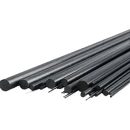 1-18mm Carbon Fiber Round Solids Rod High Strength Light Weight Shaft 250/500mmLength DIY Composite Accessory for Airplane Model