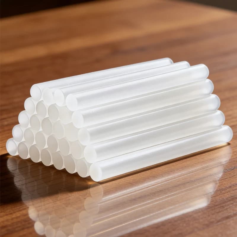 11mm 7mm Hot Melt Glue Sticks Set Strong Adhesive Clear Refills for Home DIY Craft School Repair Compatible with All Glue Guns