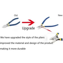 1pc Diagonal Cutting Pliers 5/6 Inch Wire Stripping Tool Side Cutter Cable Burrs Nipper Electricians DIY Repair Hand Tools