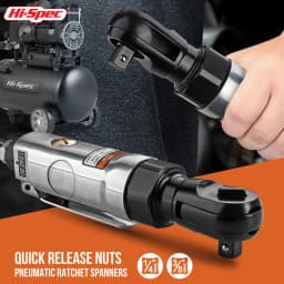 Quick Release Pneumatic Ratchet Wrench Air Spanner Heavy Duty Tool for Automotive Mechanics High Torque Industrial Grade