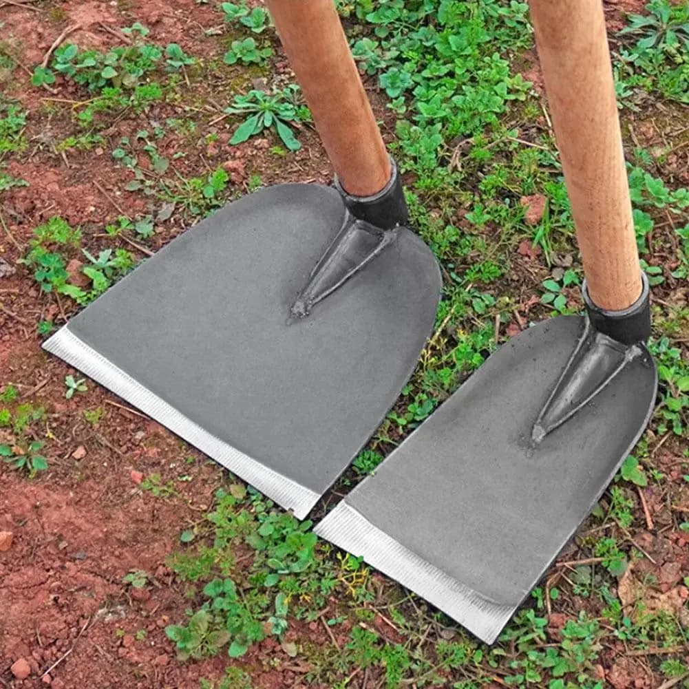 Thick Steel Weeding Hoe Outdoor Household Fast Weeding Soil Turning Flower Vegetables Planting Agricultural Gardening Tools