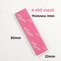Hobby Grade Wet Dry Sanding Sheets Waterproof Abrasive Paper for Model Making Gate Removal Polishing DIY Craft Tool
