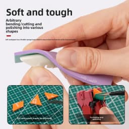 Hobby Grade Wet Dry Sanding Sheets Waterproof Abrasive Paper for Model Making Gate Removal Polishing DIY Craft Tool