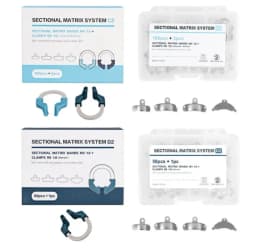 Lab Nickel Titanium Clamping Ring Palodent V3 Sectional Contoured Matrix System Matrix Bands . Best Tool s