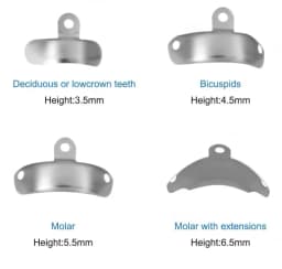 Lab Nickel Titanium Clamping Ring Palodent V3 Sectional Contoured Matrix System Matrix Bands . Best Tool s