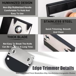 Trimmer Wood Chamfering Fillet Scraper Board Deburring Tool Trimming knife Woodworking Edge Corner Planer Specialty Edge Banding