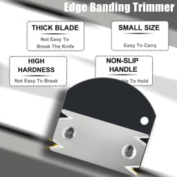 Trimmer Wood Chamfering Fillet Scraper Board Deburring Tool Trimming knife Woodworking Edge Corner Planer Specialty Edge Banding