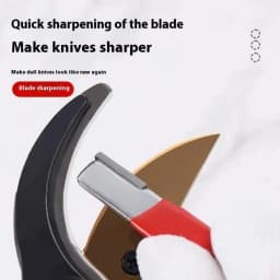 Professional Knife Scissors Sharpener Quick Metal Knife Sharpener Handheld Grindstone For Kitchen Knife All Blades Garden Shears