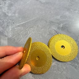 5PCS Diamond Grinding Wheel Rotary Circular Saw Blade Abrasive Discs 40mm Dremel Tool Mini Cutting Disc for Rotory Accessories