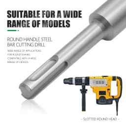 LAVIE 1pc SDS-Plus Reinforced Concrete Drill Bit Multiple Specifications And Sizes–High-Hardness Drill Bit-Duty Rebar Penetrat