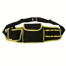1PC Portable Tool Waist Pouch - Adjustable Belt, Large-Capacity Wear-Resistant for Electricians & Carpenters