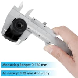 Stainless Steel 0-6" 150MM High Accuracy Marking Vernier Caliper Micrometer Gauge Measuring Instrument Tools with Protective Box