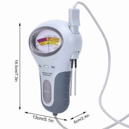 Chlorine Tester PC‑102 CL2 Chlorine & PH Tester Swimming Pool Spa Water Quality Analyzer with Probe Water Quality Analyzer