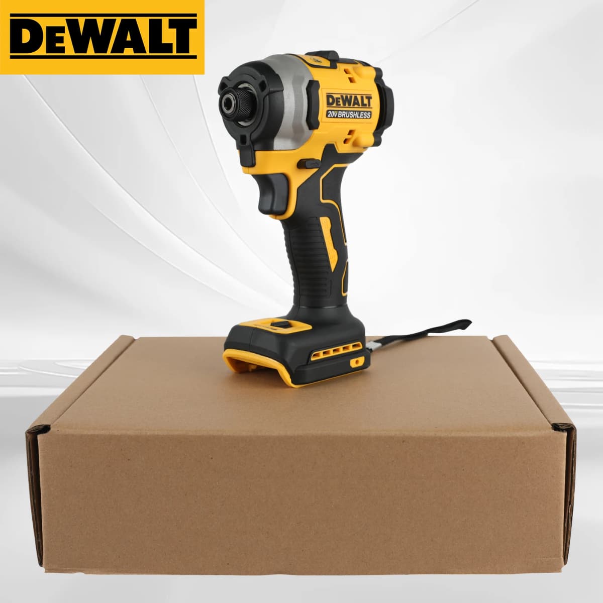 Dewalt DCF850 20V Rechargeable Wireless Electric Screwdriver,Lithium Battery, Power Tool, High Altitude Initial TorqueNaked Tool
