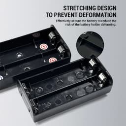 Heltec Enhanced Pin-Type Plug-in Battery Holder for 18650/21700, 1-4S, 3A/24A - Suitable for DIY Modifications, PCB Assembly Etc