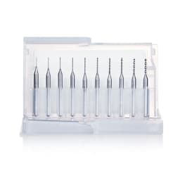 DSPIAE DB-03 Drill Bit 0.3-1.2mm Model Tool Sliver Hand Tool Hobby Accessory 10Pcs/set