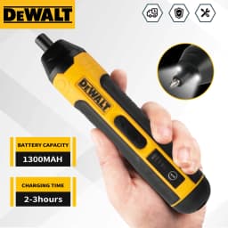 DEWALT Cordless Electric Screwdriver | 3.6V 5N.m Torque | 1/4" Chuck | 1300mAh Li - ion Battery HT422